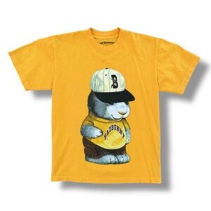 Bad Bunny Las Que No Iban A Salir T-Shirt Yellow Size Small Official Merch